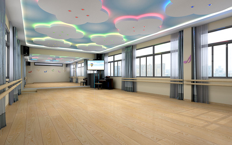 湖北通山特殊教育學校暢游律動室