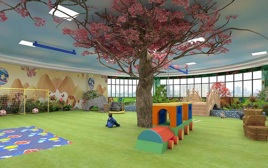 江西省興國縣婦幼保健院效果圖